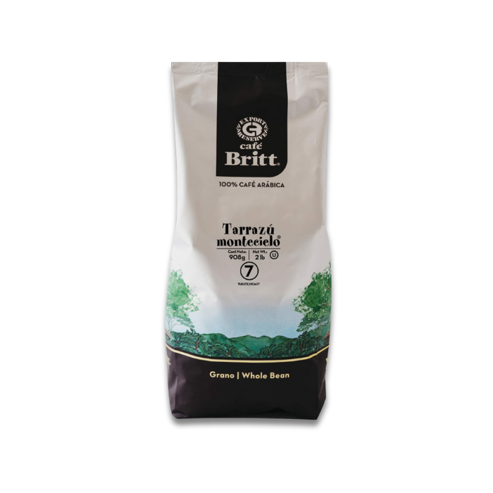 Costa Rica Tarrazu coffee. Cafe Britt Kaffee aus Costa Rica. 100 arabica coffee online shop.