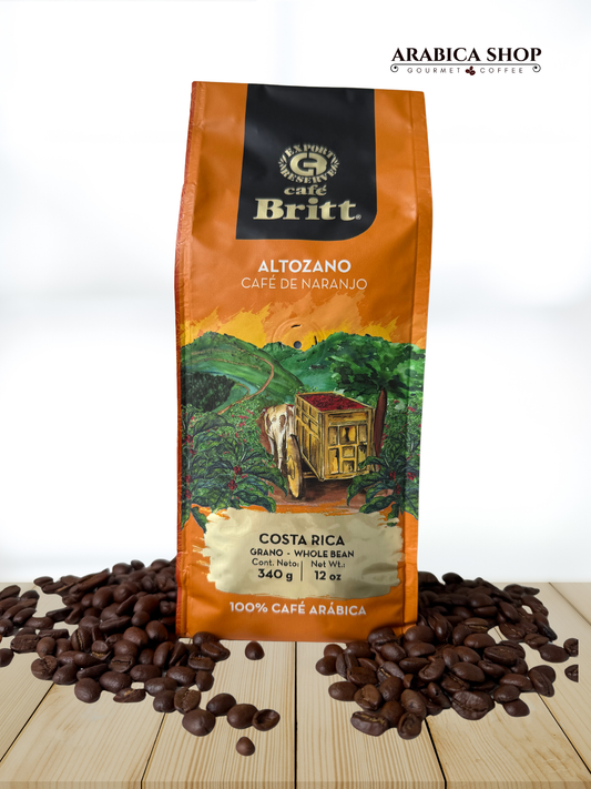 Verpackung Café Britt Altozano 340g vorne