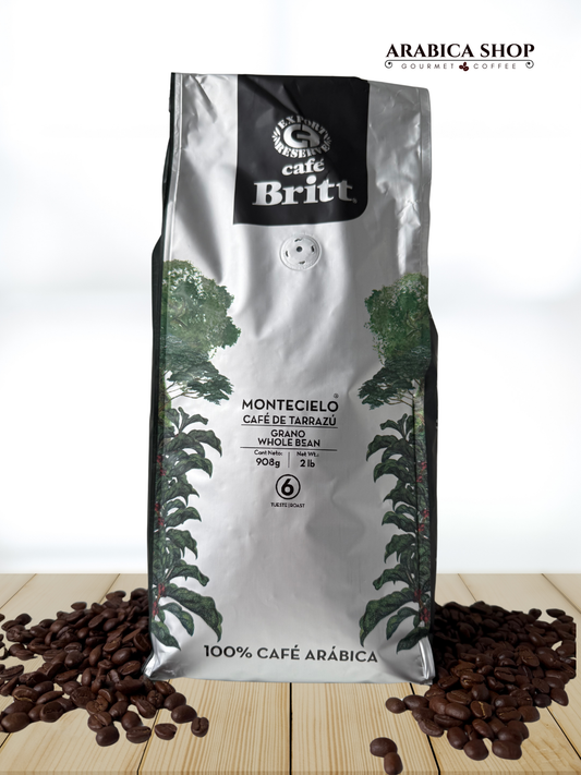 Café Britt Tarrazú 908g ganze Bohnen – Single Origin Kaffee aus Costa Rica