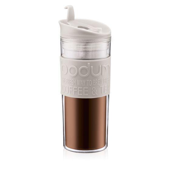 Bodum - TRAVEL MUG Travel Mug, Doppelwandig, Kunststoff, 0.45 l - arabicashop.de